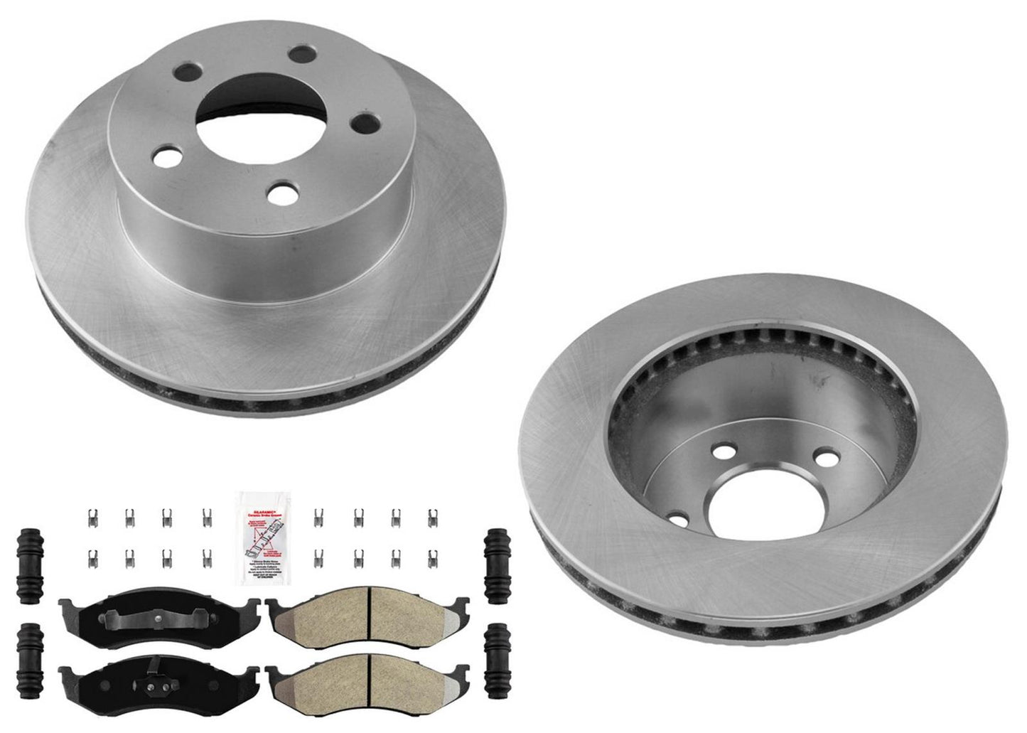Front Disc Brake Rotors & Pads For Jeep Grand Cherokee 1993 1994 1995 1998