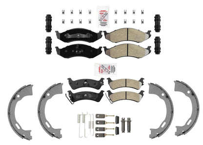 Disc Brake Pads Parking Shoes & Hardware for Jeep Grand Cherokee 1994 1996 1998