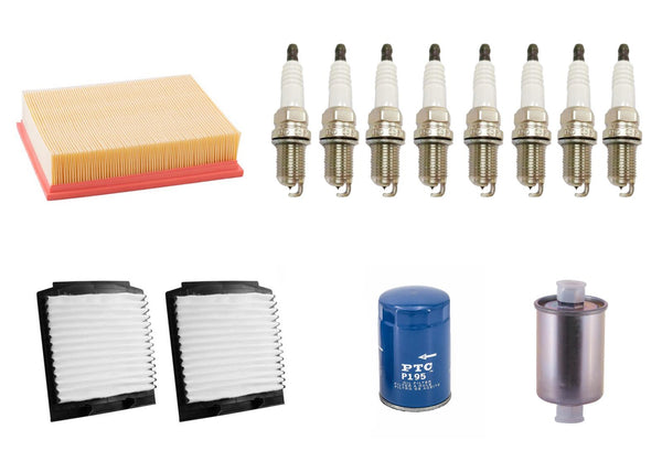 Cabin & Engine Air Filter Spark Plugs For Land Rover Range Rover 4.6L 1996-2002