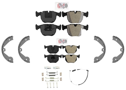 Disc Brake Pads Parking Shoes & Hardware for Land & Range Rover 4.4L 2003-2005