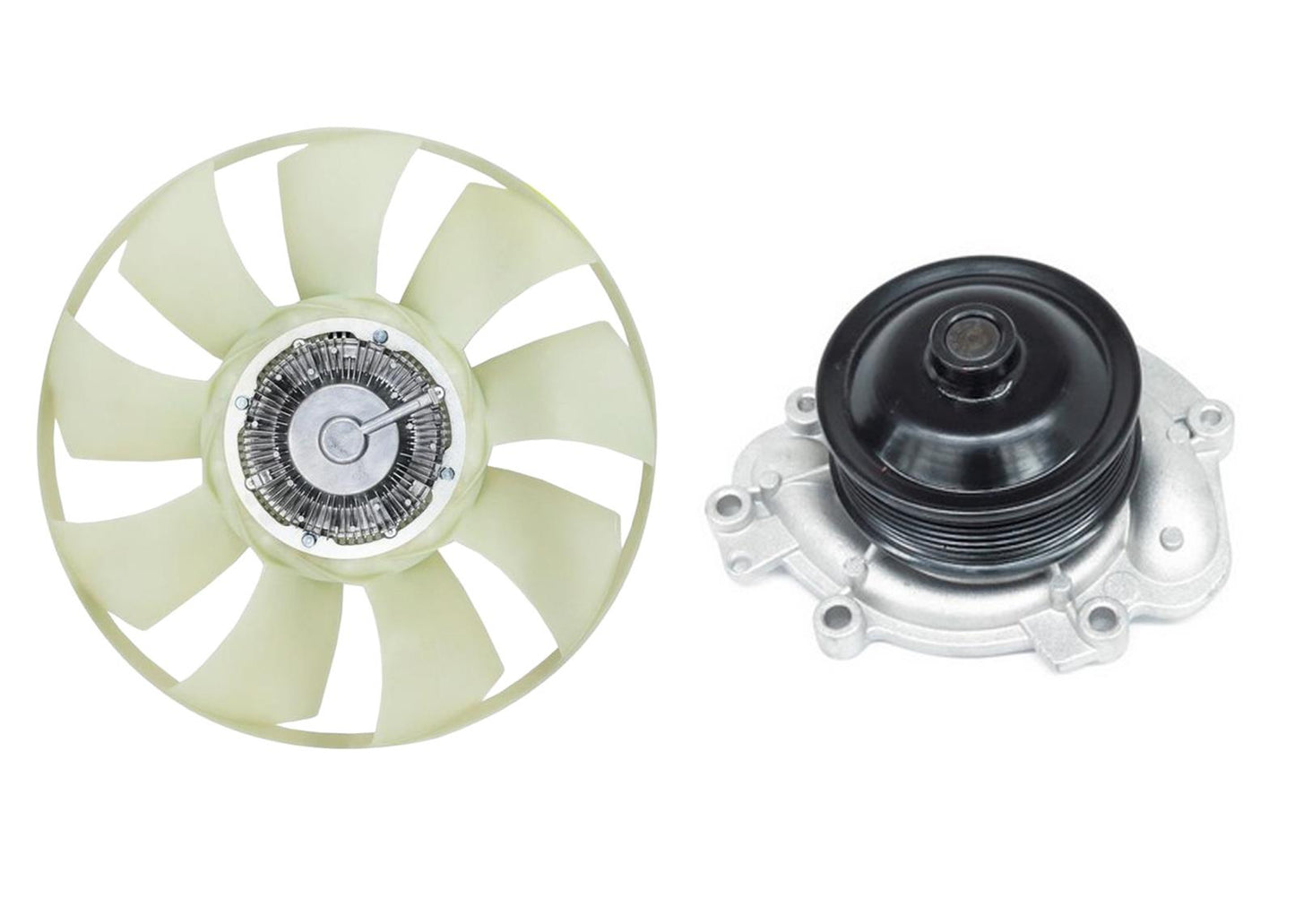 Water Pump & Cooling Fan Clutch For Sprinter 3.0L 2500 3500 2010 2011 2015 2018