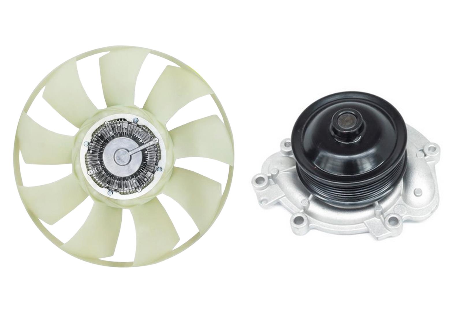 Water Pump & Cooling Fan Clutch For Sprinter 3.0L 2500 3500 2010 2011 2015 2018