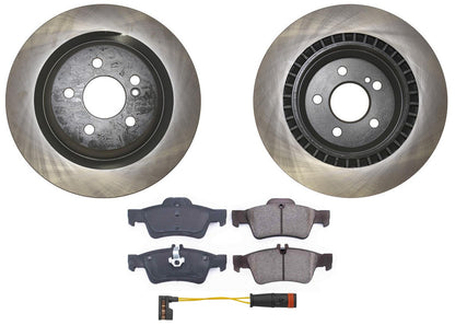 320 MM Vented Rear Coated Rotors & EPS Brake Pads For CL600 2007 2008 2009 2014