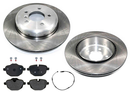 Rear Carbon Coated Rotors & EPS Brake Pads For BMW 528i xDrive 2012 2013 2016
