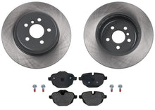 330MM Rear Coated Rotors & EPS Brake Pads For BMW X3 2.0L 2018 2019 2020 2024