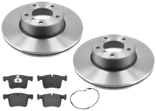 312MM Front Carbon Coated Rotors & EPS Brake Pads For BMW 320i xDrive 2013-2018