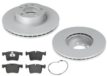 312MM Front Geo Coated Rotors & EPS Brake Pads For BMW 320i xDrive 2013-2018