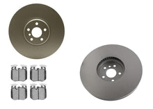 Front Coated Disc Brake Rotors & Pads for BMW 540i M Sport 2017-2023 374MM Blue - Photo 1