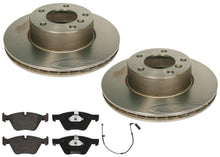 Front Carbon Coated Rotors & EPS Brake Pads For BMW 325i 325xi 2006 328i 2007 - Photo 1