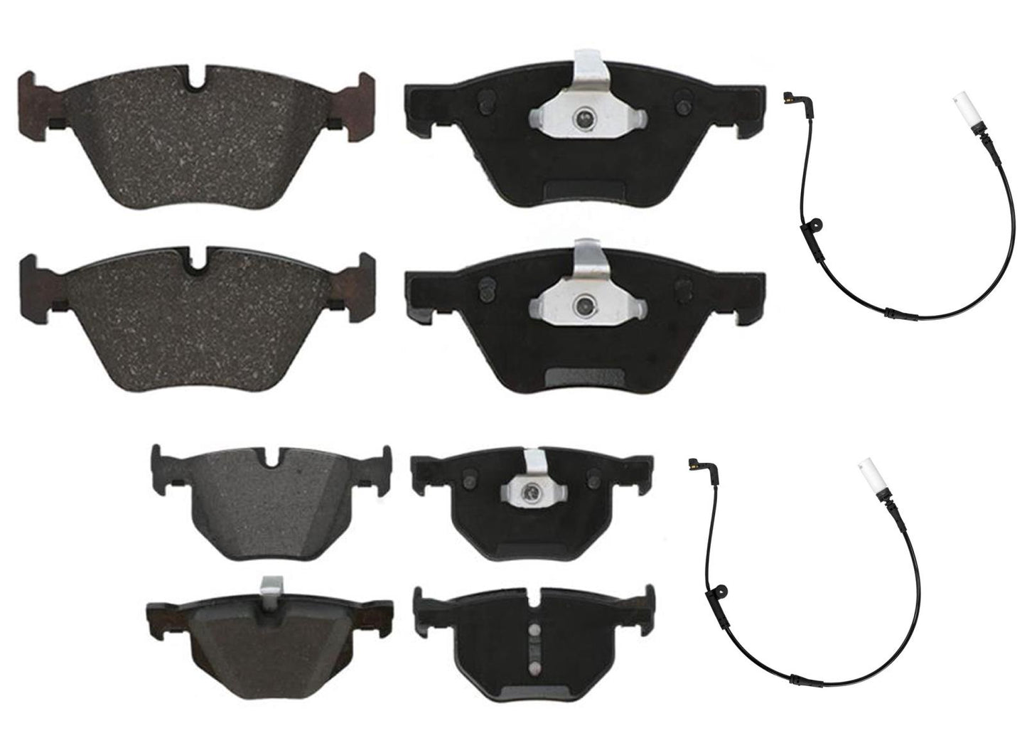 Front & Rear EPS R90 Certified Brake Pads For 525i 2004-05 Manual Transmission