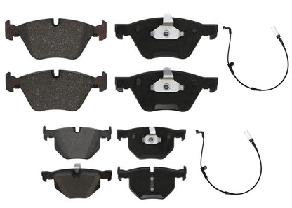 Front & Rear EPS R90 Certified Brake Pads For 525i 2004-05 Manual Transmission