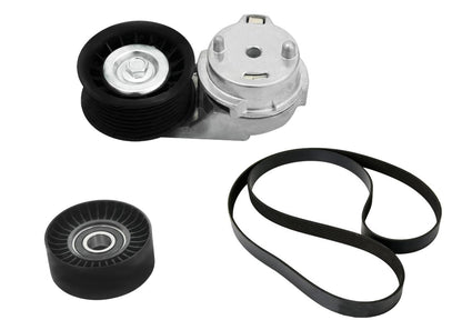 Belt Tensioner Pulley Serpentine Belt With A/C For Ram 1500-3500 5.7L 2003-2008