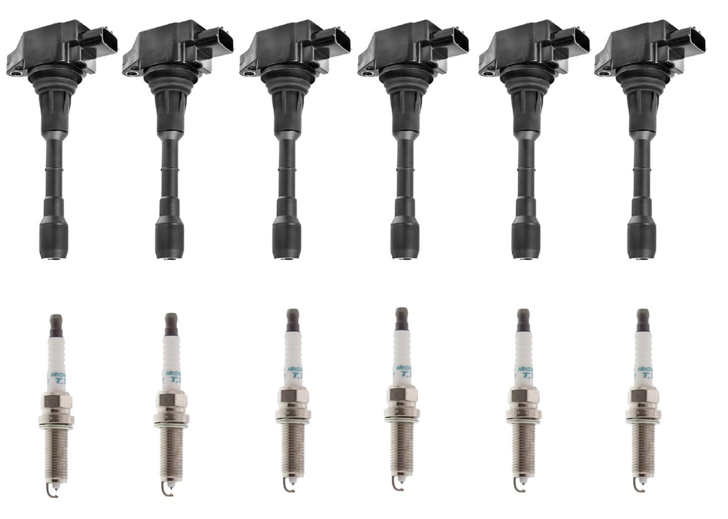 Direct Ignition Coils Iridium Spark Plugs For Nissan Pathfinder 3.5L 2022-2024