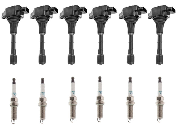 Direct Ignition Coils Iridium Spark Plugs For Nissan Pathfinder 3.5L 2022-2024