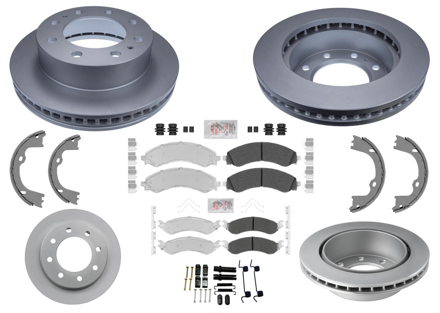 Coated Disc Brake Rotors & Brake Pads for Chevorlet Express Van 2500 2021-2025