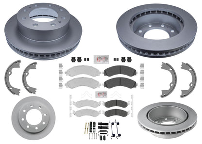 Coated Disc Brake Rotors & Brake Pads for Chevorlet Express Van 2500 2021-2025