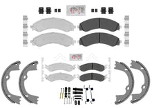 Front and Rear Brake Pads Parking Shoes for Chevorlet Express Van 2500 2021-2025