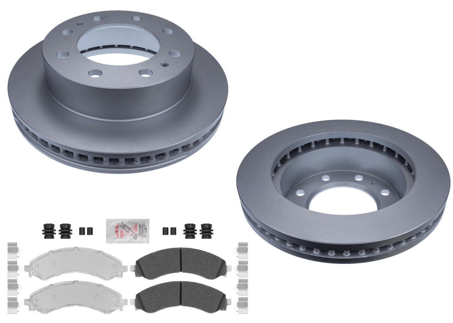 Disc Brake Rotors & Brake Pads for GM Express Van 3500 14500LB GVW SRW 21-25