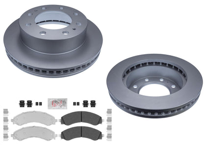 Disc Brake Rotors & Brake Pads for GM Express Van 3500 14500LB GVW SRW 21-25