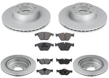 GEO Coated Disc Brake Rotors Brake Pads for BMW 328i 07-12 328i xDrive 09-12
