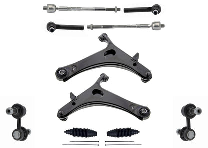 Front Control Arms Tie Rods Links for Subaru Impreza 2012 2014 2015 2016 2.0L