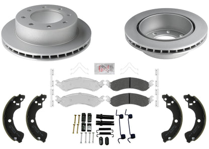 Rear Disc Brake Rotors & Brake Pads for Chevrolet Express Van 3500 SRW 2021-2025
