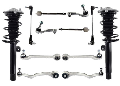 Front Struts Control Arms Tie Rods & Link For BMW 328i 12-16 Rear Wheel Drive