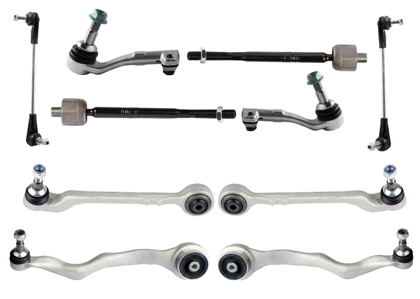 Front Lower Control Arms Tie Rods & Links For BMW 118I 335I 2012 2013 2014 2015