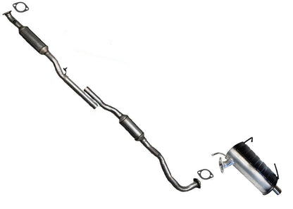 Rear Catalytic Converter Resonator & Muffler For 08-09 Mitsubishi Outlander 2.4L