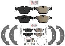 Semi Metallic Front & Rear Disc Brake Pads for BMW 328i 07-12 & 328i xDrv 09-12