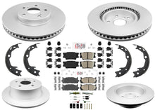 Coated Disc Brake Rotors & Brake Pads for Toyota Camry 2012 2014 2015 2016 2017
