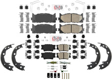 Front & Rear Ceramic Disc Brake Pads for Toyota Camry 2012 2014 2015 2016 2017