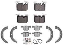 Front & Rear Disc Brake Pads & Sensors for BMW 340i / 340i xDrive 2016 2017 2018