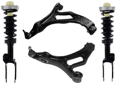 Lower Control Arms Ball Joints Coil Spring Struts For Audi Q7 2007 2009 2011
