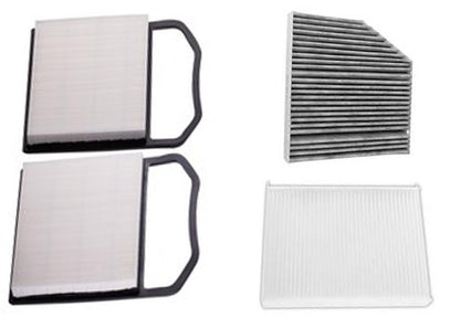 Engine Air Filter & Cabin Filter kit for Mercedes Benz C43 AMG 2017 2020 2023
