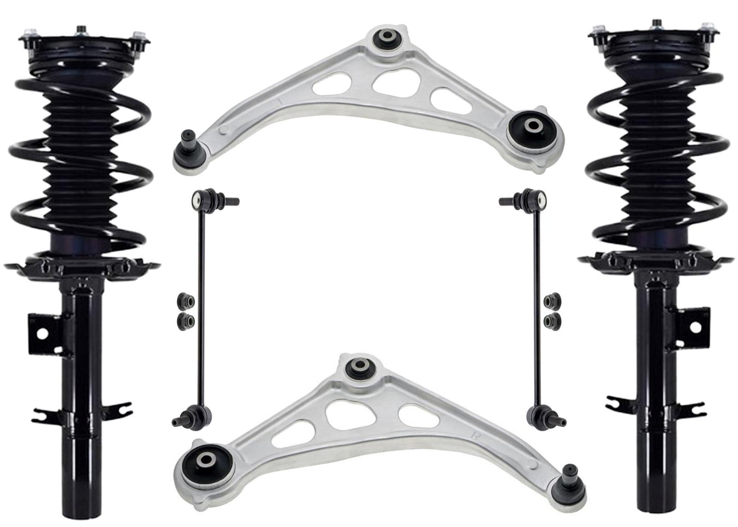 Front Struts Control Arms & Links For Nissan Altima 2019 2020 2021 2022 2024 AWD