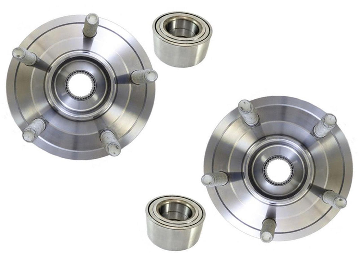 2 Rear Wheel Hub Wheel Bearing For 2010-2022 Jeep Grand Cherokee 11-24 Durango - Photo 1