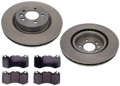 Front Carbon Rotors & EPS Brake Pads For Range Rover W/ Brmbo Brakes 2010-2022