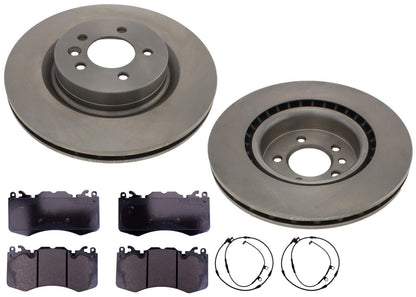 Front Carbon Rotors & EPS Brake Pads For Range Rover W/ Brmbo Brakes 2013-2017