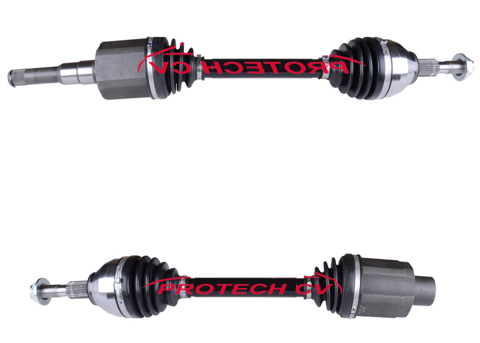 Front Left Right CV Drive Axle Shafts for Ford Edge 19-24 All Wheel Drv 2.0L AWD