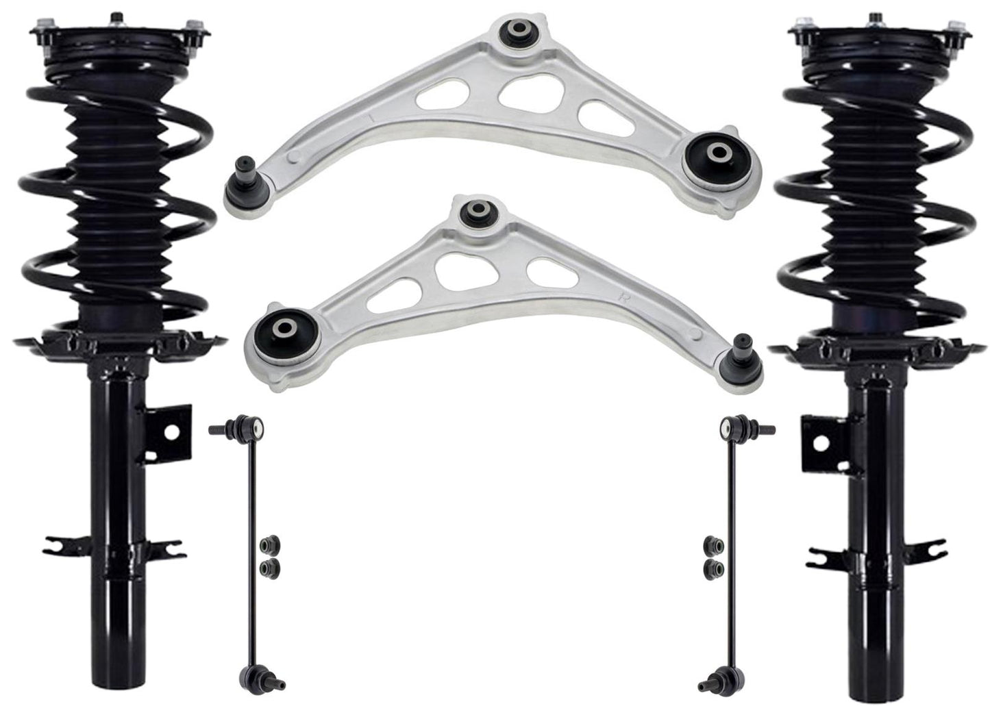 Front Struts Control Arms & Links For Nissan Altima 2019 2021 2022 2023 2024 FWD