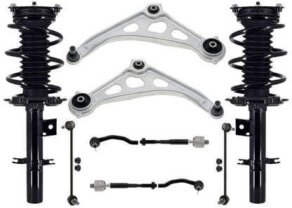 Front Struts Control Arms & Links Tie Rods For Nissan Altima 2019 2022 2024 AWD