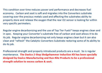 Decarbonization Catalytic Converter Fuel System Rapid Induction Deposit Cleaner