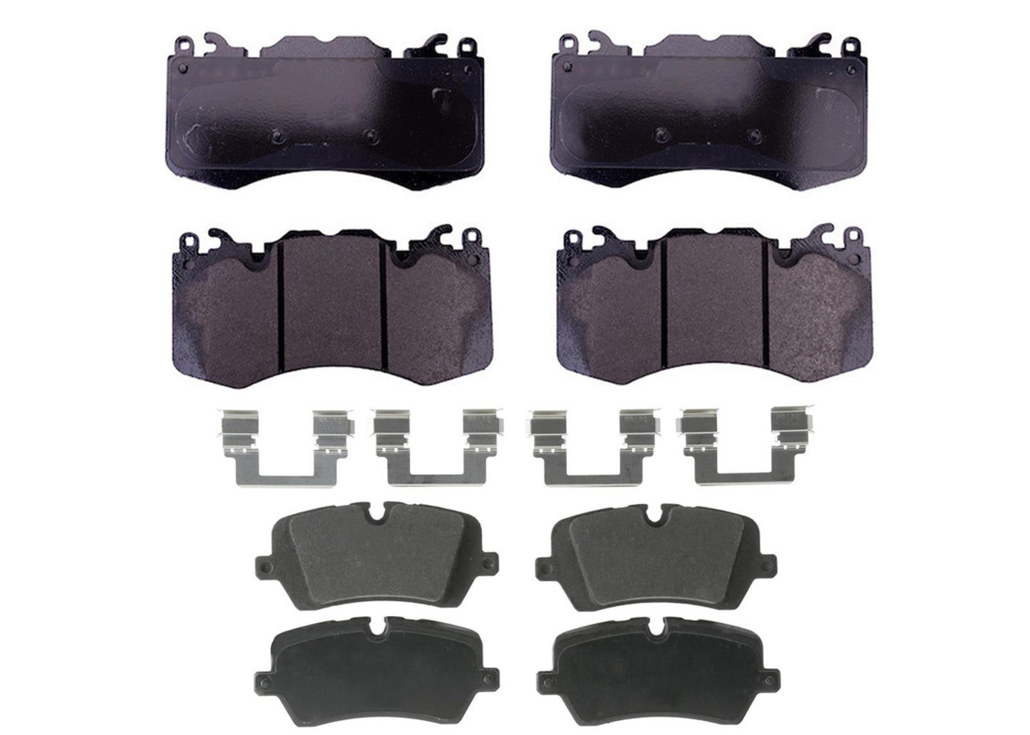 Front & Rear EPS R90 Certified Brake Pads For Range Rover W/ Brmbo Brakes 13-22