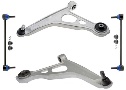 Front Lower Control Arms W/ Ball Joints & Links For Nissan Rogue 2021 2022 2025