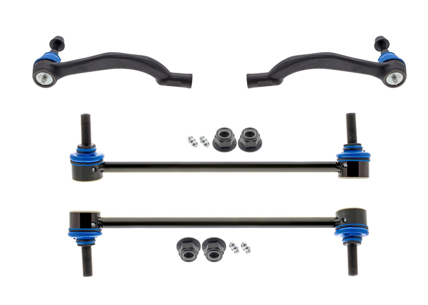 Mevotech Front Lower Control Arms Tie Rods & Links For Nissan Rogue 2021-2025