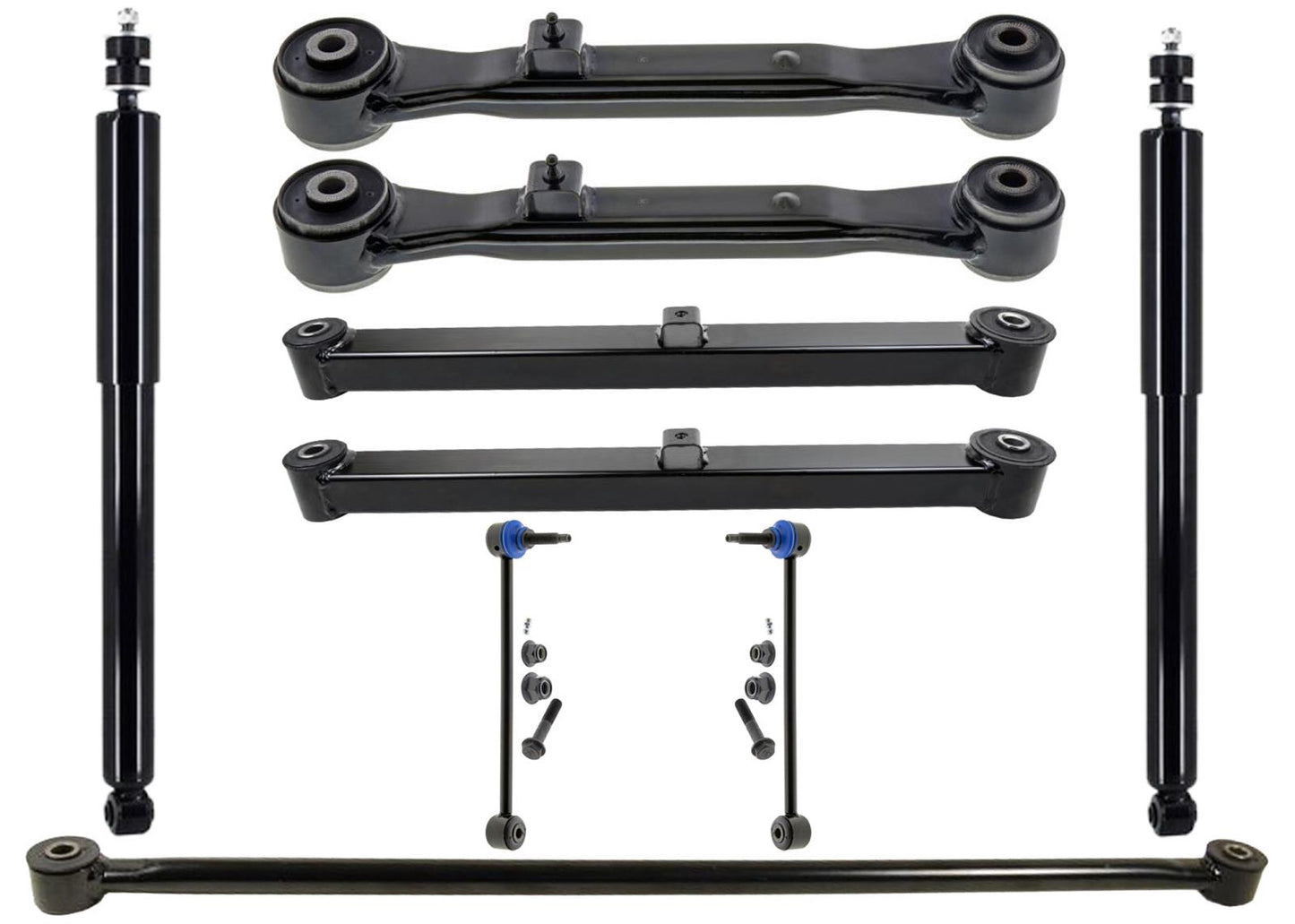Rear Shocks Track Bar Control Arms & Links For RAM 1500 2019 2020 2021 2022 2025