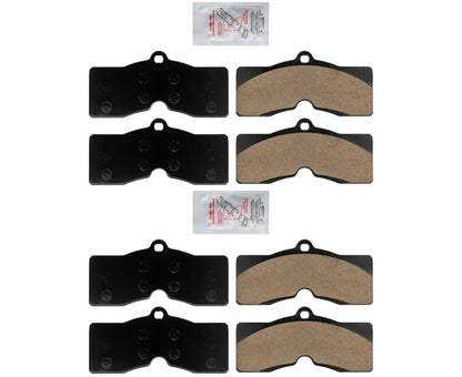 AME Front & Rear Ceramic Brake Pads For Chevrolet Corvette 1965 1970 1980 1982