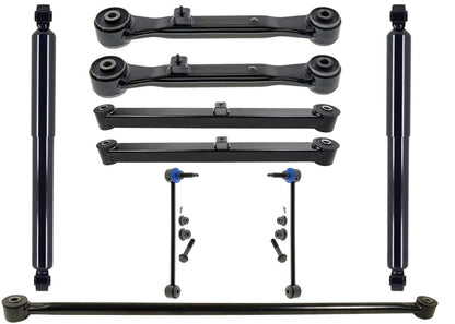 Rear Shocks Track Bar Control Arms & Link For Jeep Gladiator 2020 2021 2023 2025