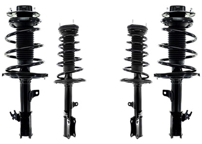 Front & Rear Left and Right Complete Coil Spring Struts for Toyota Avalon 2004